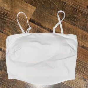 Joy lab White Women's Top with built in sports bra